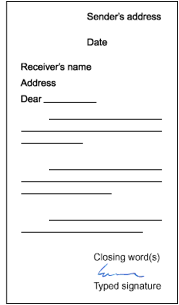Business Letter Layout